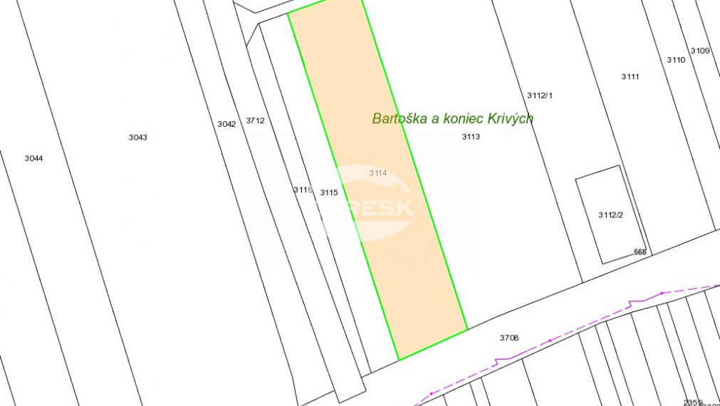 Na predaj: Investičný pozemok vo výbornej lokalite – Jasenov pri Humennom (2 149 m²)