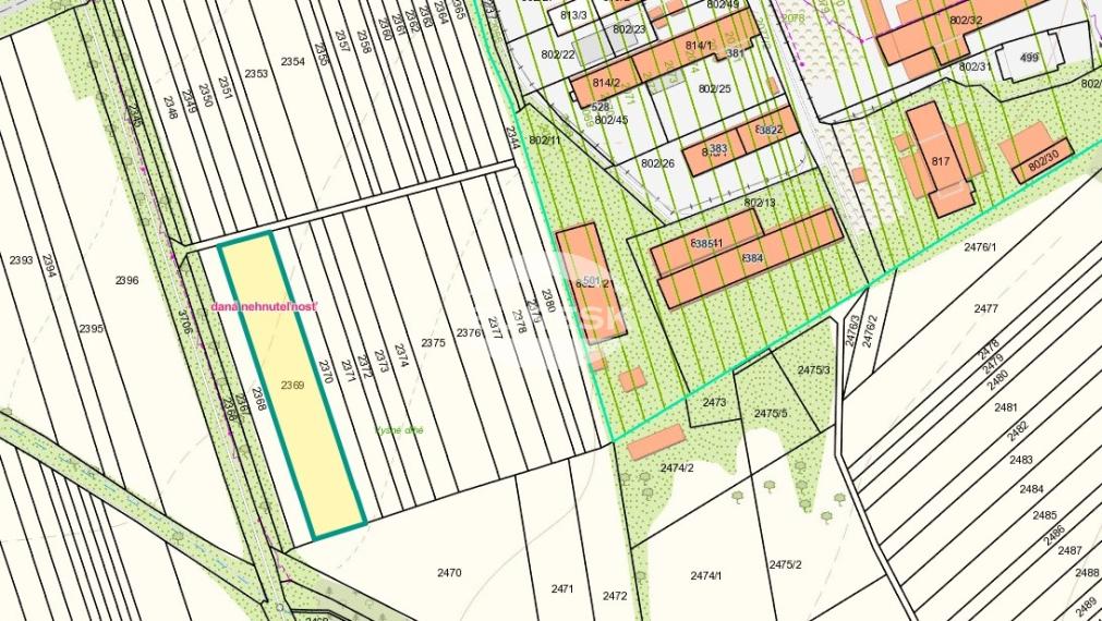 Na predaj pozemok v obci Jasenov pri Humennom