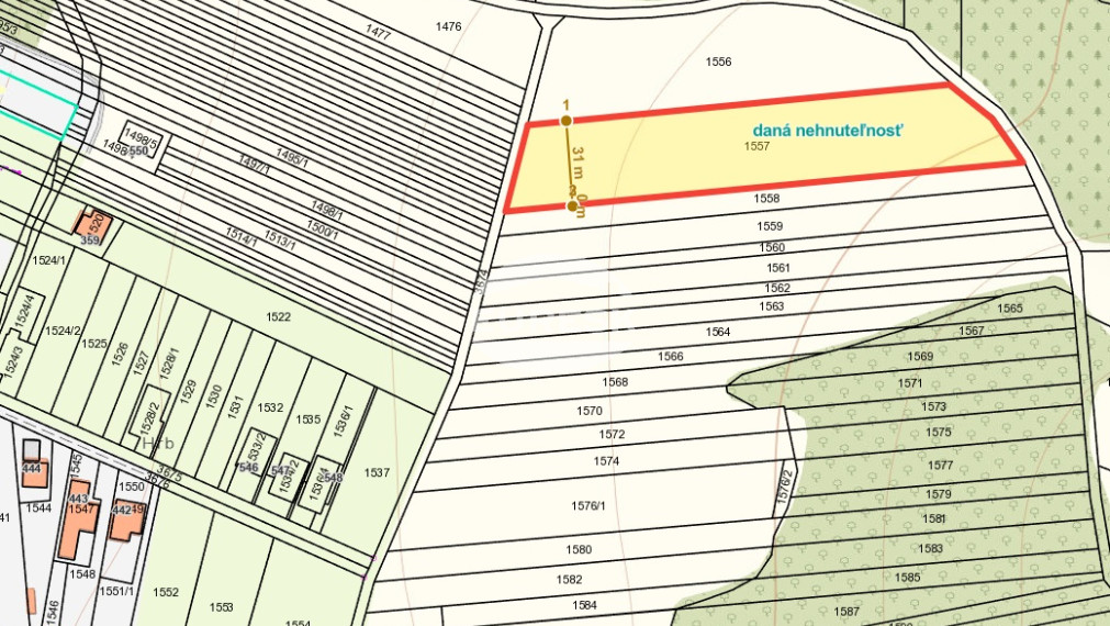 Na predaj: Investičný stavebný pozemok 5 470 m² v malebnom prostredí obce Jasenov pri Humennom