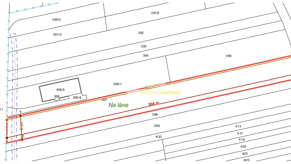 Na predaj pozemok vhodný na výstavbu v obci Miňovce, okres Stropkov
