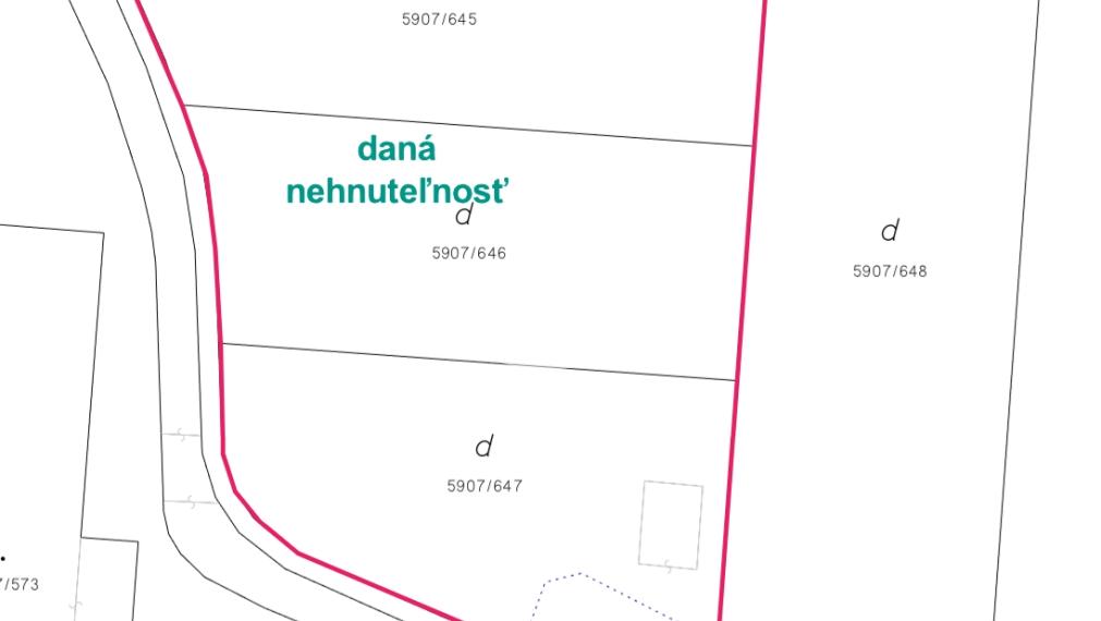 Na predaj stavebný pozemok 772 m² - Priemyselný park Snina