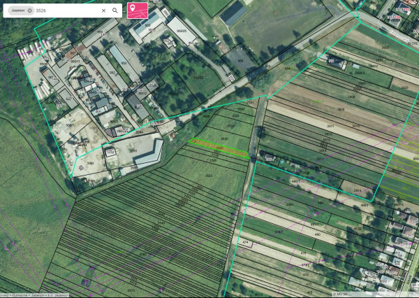 Exkluzívne na predaj pozemok v Jasenove