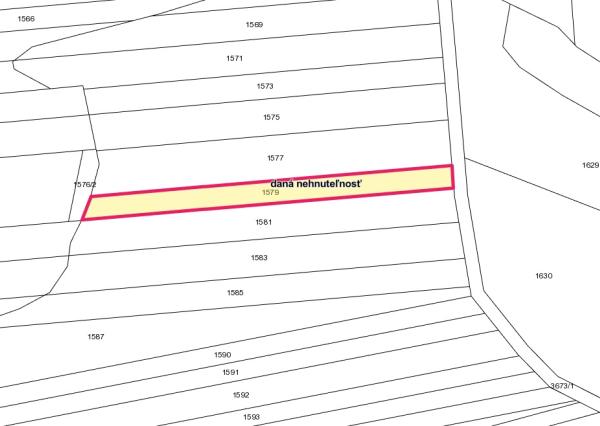 Na predaj pozemok v obci Jasenov pri Humennom
