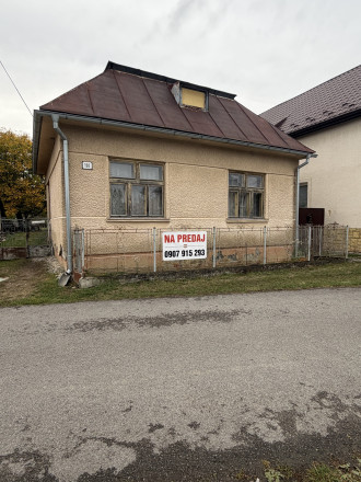 Rodinný dom v Udavskom na predaj.