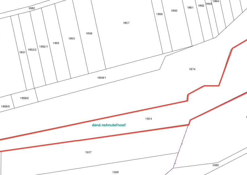 NA PREDAJ POZEMOK S VÝMEROU 4 641 m² – JASENOV PRI HUMENNOM